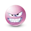 🤩 Эмодзи «Pastel Pink Face» для Telegram