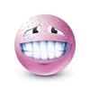 🤩 Эмодзи «Pastel Pink Face» для Telegram