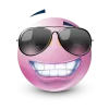 🤩 Эмодзи «Pastel Pink Face» для Telegram