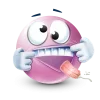 🤩 Эмодзи «Pastel Pink Face» для Telegram