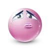 🤩 Эмодзи «Pastel Pink Face» для Telegram