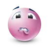 🤩 Эмодзи «Pastel Pink Face» для Telegram