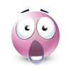 🤩 Эмодзи «Pastel Pink Face» для Telegram