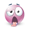 🤩 Эмодзи «Pastel Pink Face» для Telegram