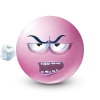 🤩 Эмодзи «Pastel Pink Face» для Telegram
