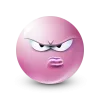 🤩 Эмодзи «Pastel Pink Face» для Telegram