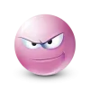 🤩 Эмодзи «Pastel Pink Face» для Telegram