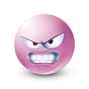 🤩 Эмодзи «Pastel Pink Face» для Telegram