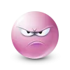 🤩 Эмодзи «Pastel Pink Face» для Telegram