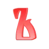 🔠 Эмодзи «Славянский Алый» для Telegram