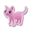 😢 Эмодзи «😢 P-chan - Needy Streamer Overload» для Telegram
