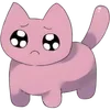 😢 Эмодзи «😢 P-chan - Needy Streamer Overload» для Telegram