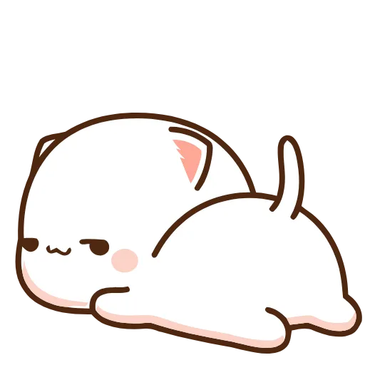 🍑 Эмодзи «Peach Cat» для Telegram
