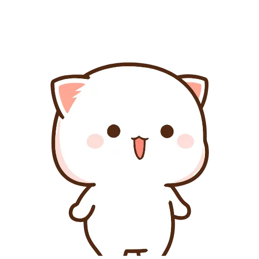 🙃 Эмодзи «Peach Cat» для Telegram
