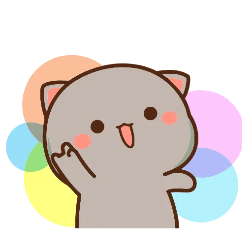 🤟 Эмодзи «Peach Cat» для Telegram