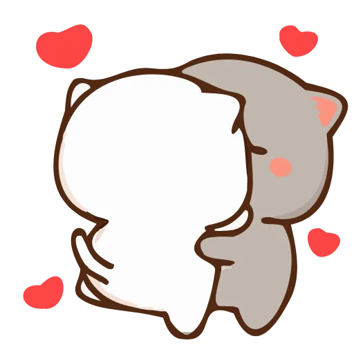 🤗 Эмодзи «Peach Cat» для Telegram