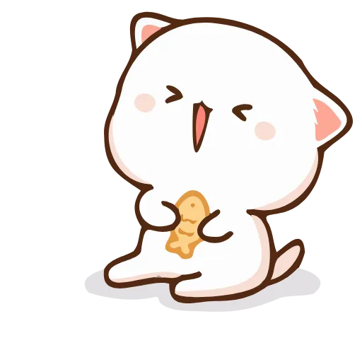 🐟 Эмодзи «Peach Cat» для Telegram