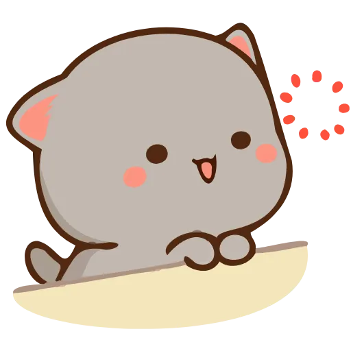 😘 Эмодзи «Peach Cat» для Telegram