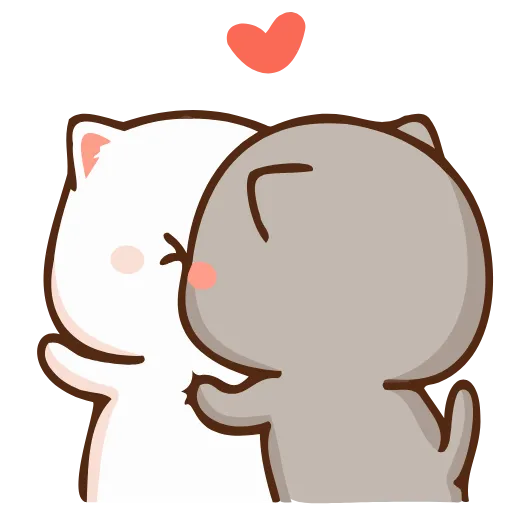 😘 Эмодзи «Peach Cat» для Telegram