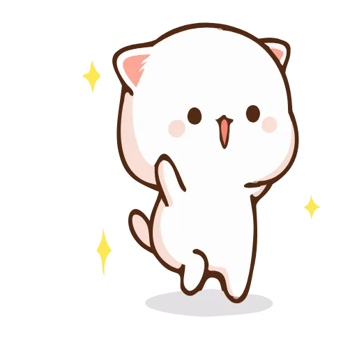 💃 Эмодзи «Peach Cat» для Telegram