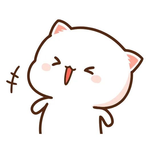 😁 Эмодзи «Peach Cat» для Telegram