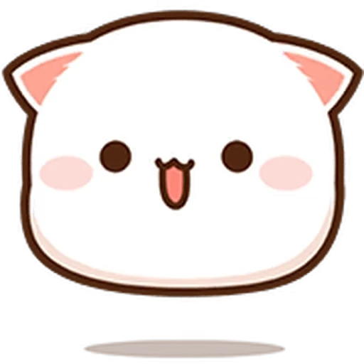 😁 Стикер «Peach Cat Mini Emojis» для Telegram