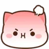 😡 Эмодзи «Peach Cat Emoji» для Telegram