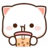 🧋 Эмодзи «Peach Cat Emoji» для Telegram