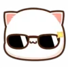 😎 Эмодзи «Peach Cat Emoji» для Telegram