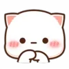 😐 Эмодзи «Peach Cat Emoji» для Telegram