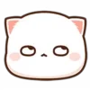 🙄 Эмодзи «Peach Cat Emoji» для Telegram