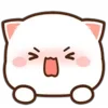 😩 Эмодзи «Peach Cat Emoji» для Telegram