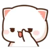 🤠 Эмодзи «Peach Cat Emoji» для Telegram