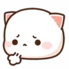😪 Эмодзи «Peach Cat Emoji» для Telegram