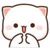 ❤️ Эмодзи «Peach Cat Emoji» для Telegram