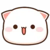 😌 Эмодзи «Peach Cat Emoji» для Telegram