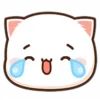 😂 Эмодзи «Peach Cat Emoji» для Telegram