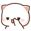 😈 Эмодзи «Peach Cat» для Telegram