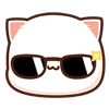 😎 Эмодзи «Peach Cat» для Telegram