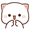 😅 Эмодзи «Peach Cat» для Telegram