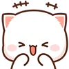 😂 Эмодзи «Peach Cat» для Telegram
