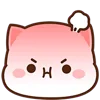 😡 Эмодзи «Peach Cat» для Telegram