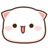 😊 Эмодзи «Peach Cat» для Telegram