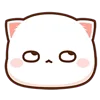 🙄 Эмодзи «Peach Cat» для Telegram