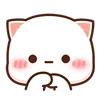 😐 Эмодзи «Peach Cat» для Telegram