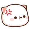 😡 Эмодзи «Peach Cat» для Telegram