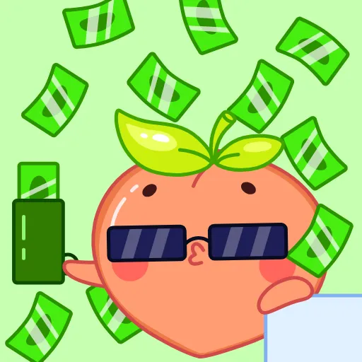 🤑 Эмодзи «Персик» для Telegram