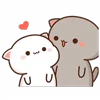🤗 Эмодзи «Peach And Goma» для Telegram