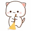🧹 Эмодзи «Peach And Goma» для Telegram