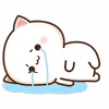 😭 Эмодзи «Peach And Goma» для Telegram